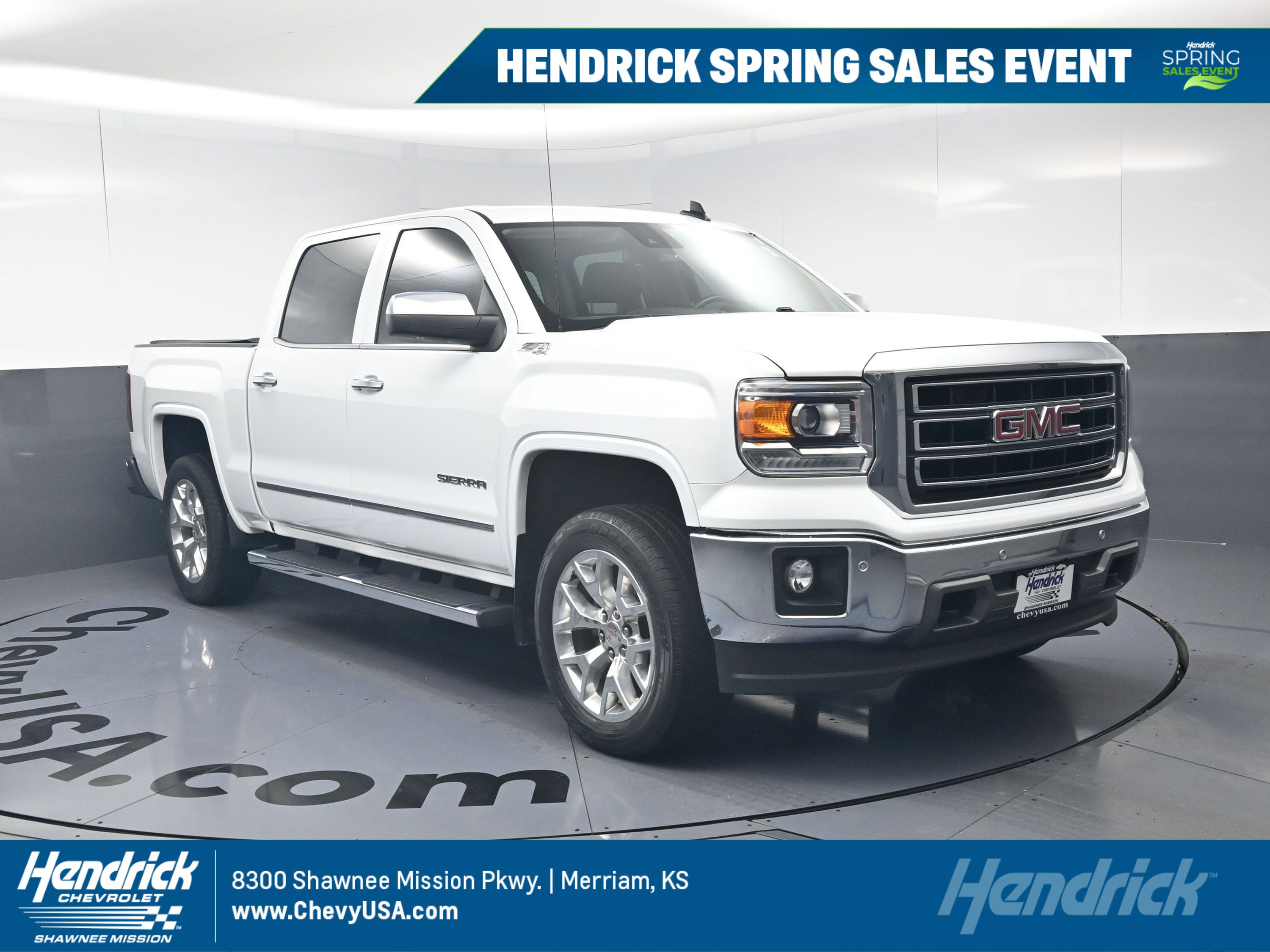 Used 2015 GMC Sierra 1500 SLT w/ SLT Crew Cab Value Package image 1