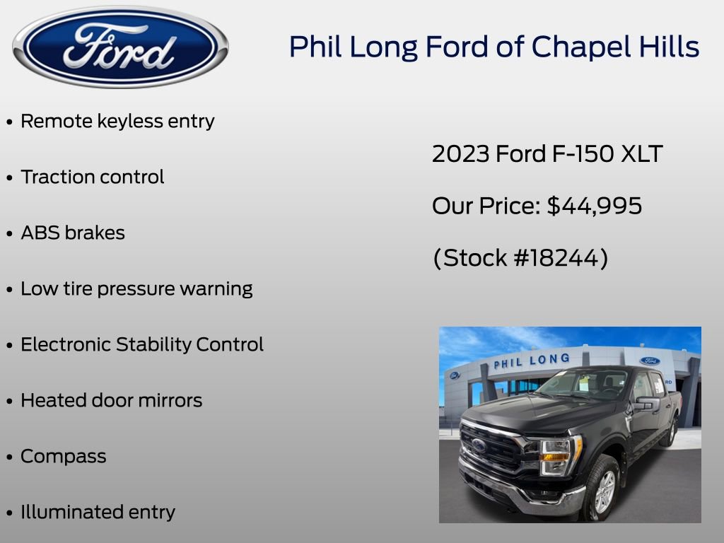 Certified 2023 Ford F150 XLT w/ Equipment Group 301A Mid AWD/4WD image 35
