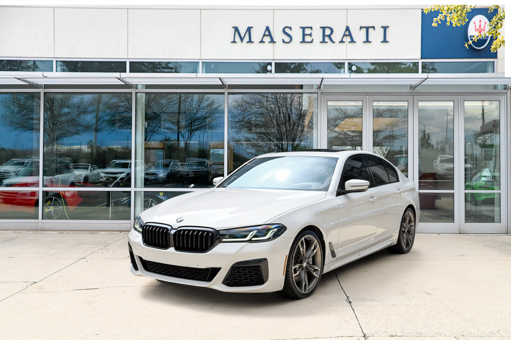 Used 2021 BMW M550i xDrive w/ Executive Package AWD/4WD video 1