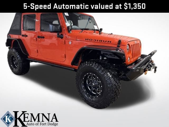 Used 2015 Jeep Wrangler Unlimited Rubicon w/ Connectivity Group image 1