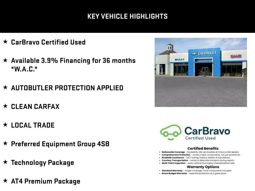 Certified 2025 GMC Sierra 1500 AT4 w/ AT4 Premium Package AWD/4WD image 7