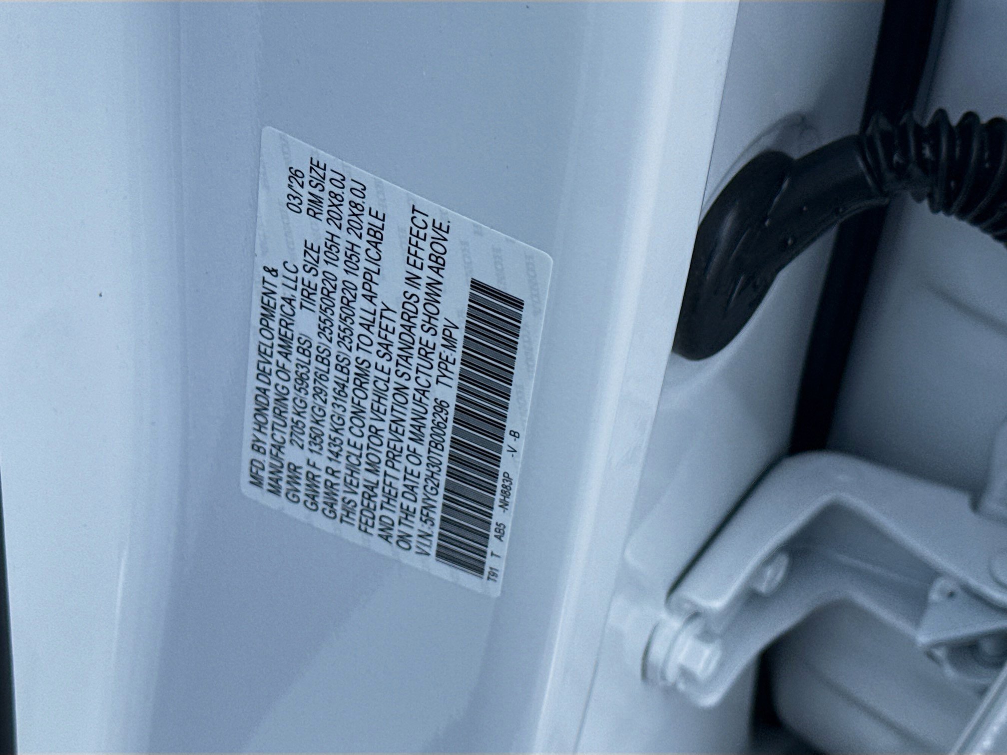 New 2026 Honda Pilot Sport image 29