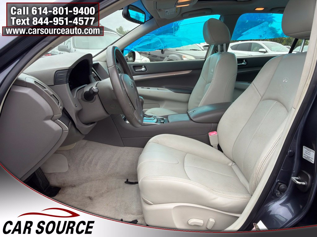 Used 2011 INFINITI G25 x w/ Moonroof Pkg AWD/4WD image 14