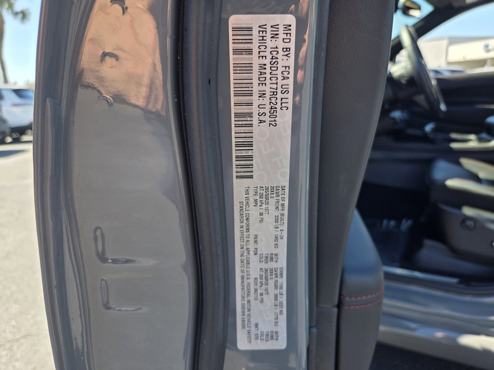 Used 2024 Dodge Durango R/T AWD/4WD image 20