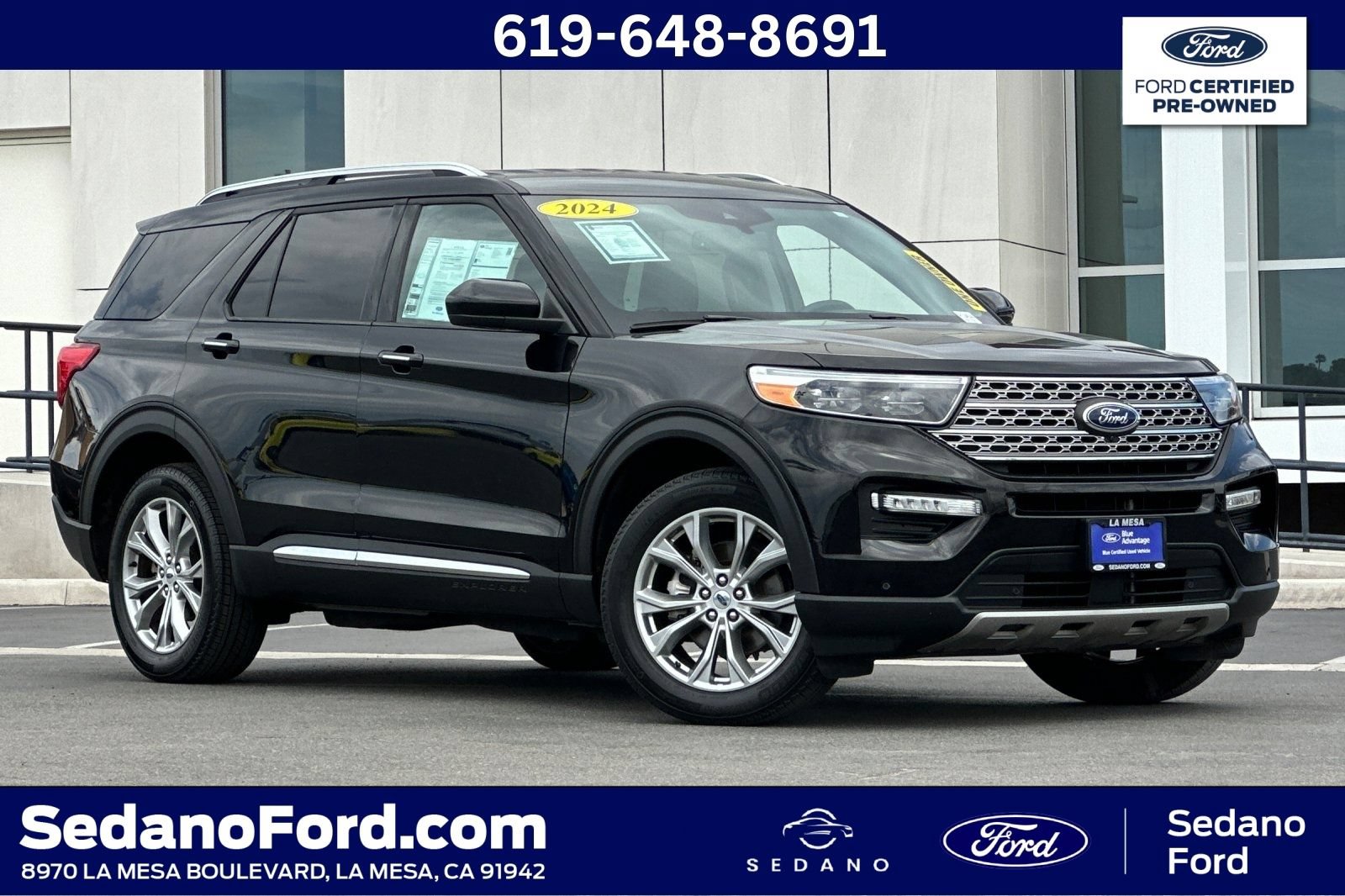 Certified 2024 Ford Explorer Limited