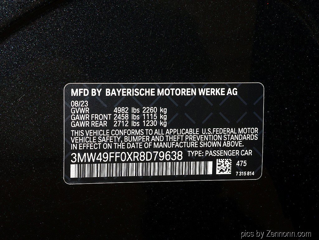 Certified 2024 BMW M340i xDrive w/ Premium Package AWD/4WD image 40