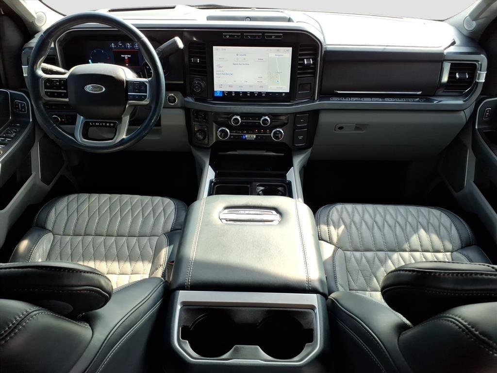 Used 2024 Ford F350 Limited w/ Snow Plow Prep Package image 14