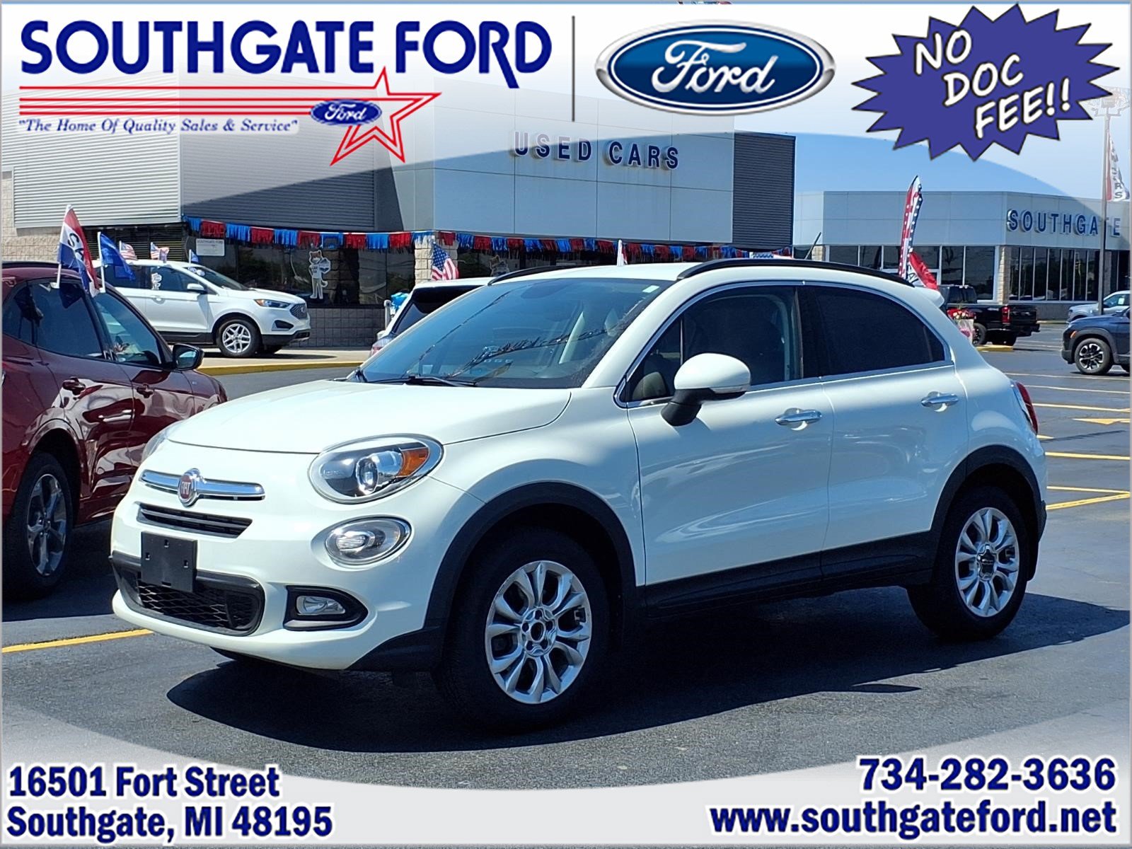 Used 2016 FIAT 500X Lounge AWD/4WD image 1