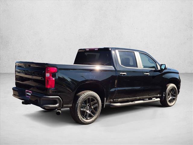 New 2026 Chevrolet Silverado 1500 Custom w/ Turbomax Blackout Package RWD image 2