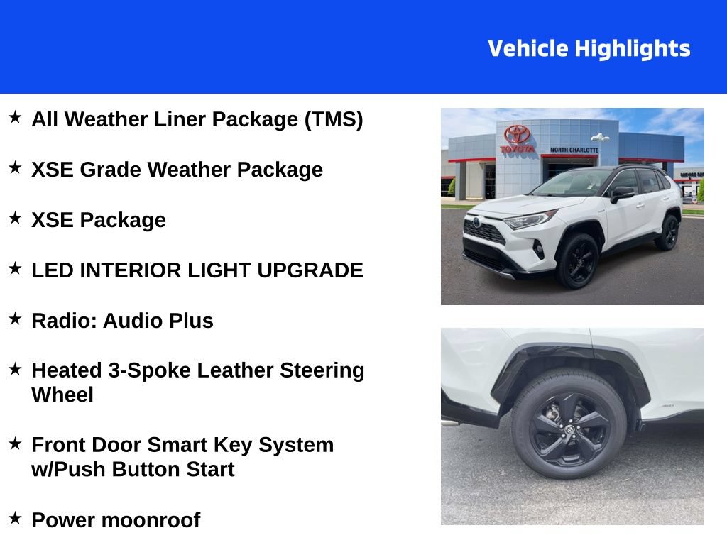 Used 2021 Toyota RAV4 XSE w/ XSE Grade Weather Package AWD/4WD image 4