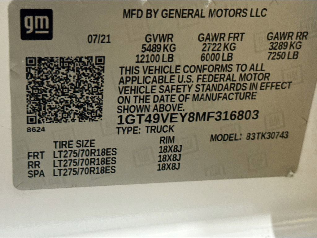 Used 2021 GMC Sierra 3500 AT4 w/ Gooseneck/5TH Wheel Package image 31