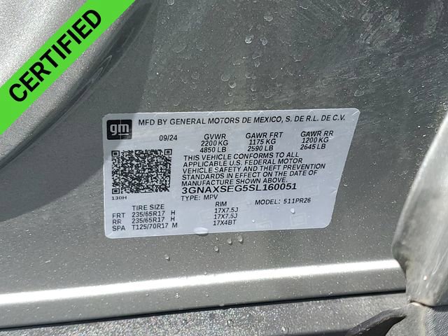Certified 2025 Chevrolet Equinox ACTIV w/ Safety and Technology Package AWD/4WD image 35
