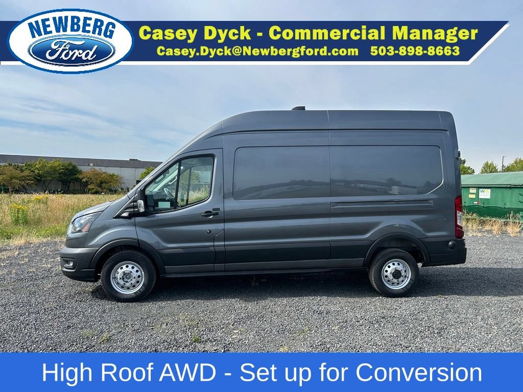 New 2026 Ford Transit 350 148 High Roof AWD w/ Upfitter Package 360° Tour