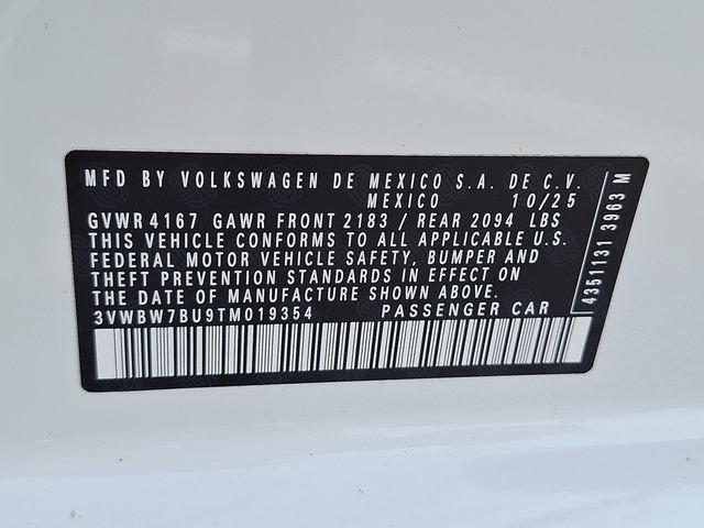 Certified 2026 Volkswagen Jetta Sport FWD image 25