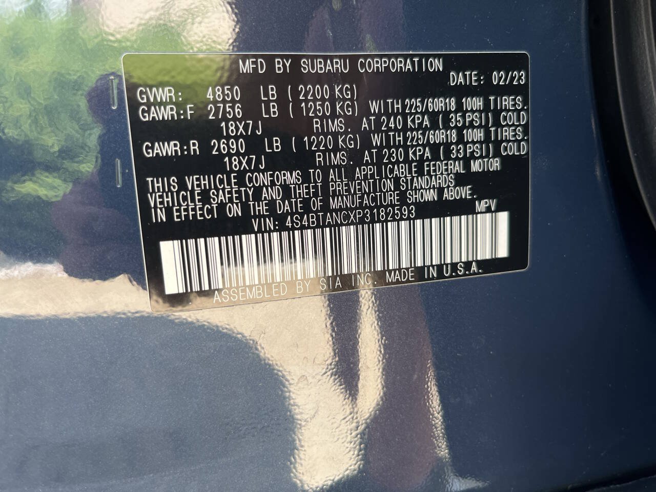 Used 2023 Subaru Outback Limited AWD/4WD image 15
