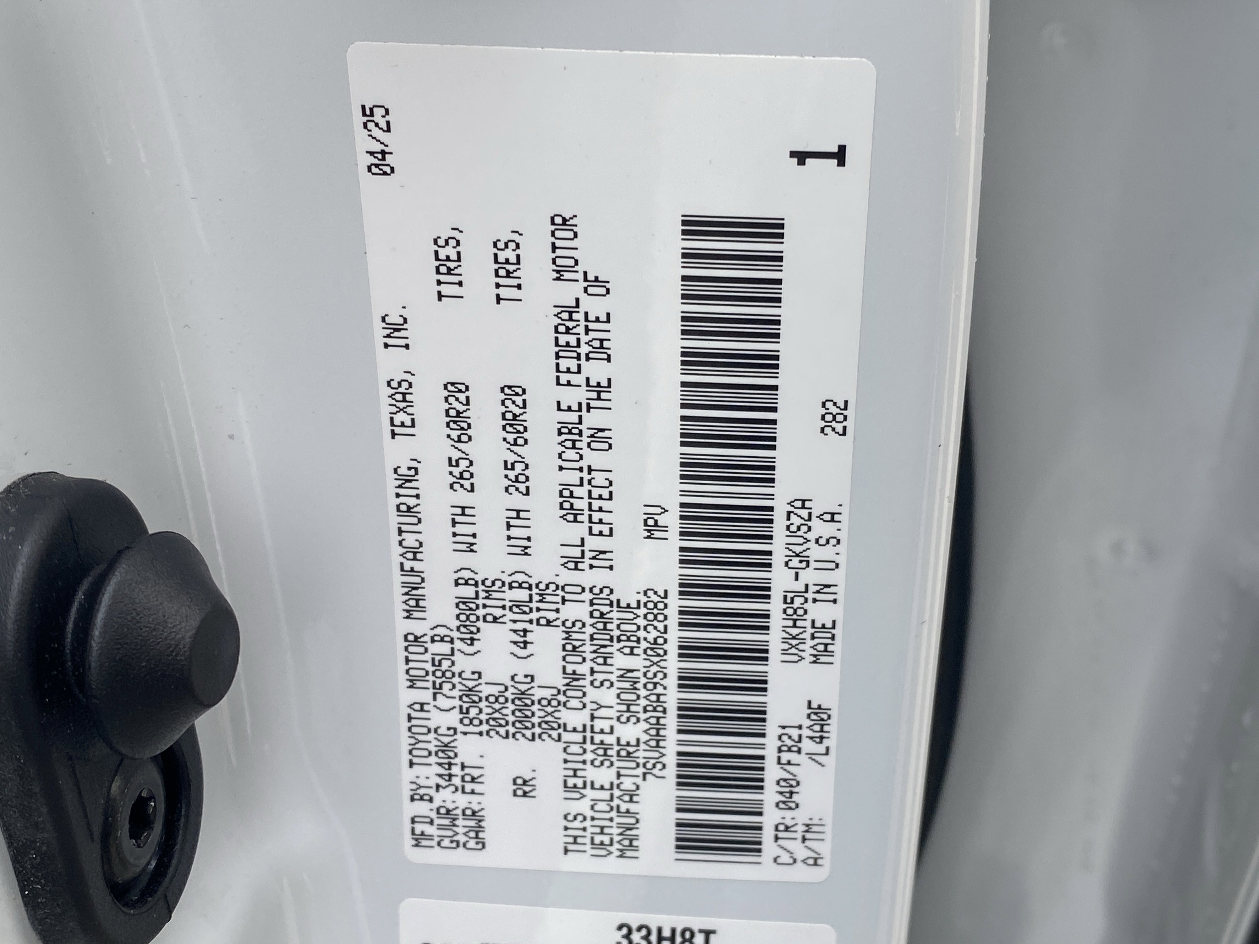 Used 2025 Toyota Sequoia SR5 w/ TRD Sport Package image 32