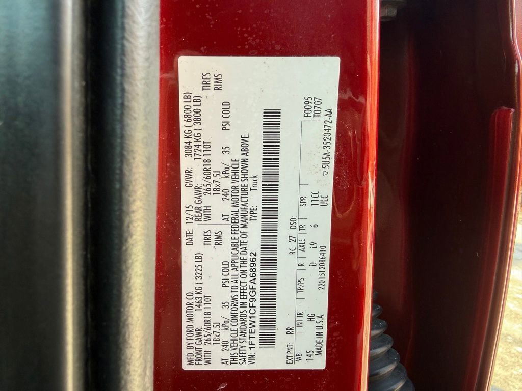 Used 2016 Ford F150 Lariat w/ Equipment Group 502A Luxury image 36