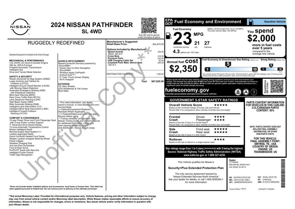Used 2024 Nissan Pathfinder SL image 2