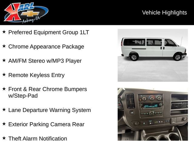 Certified 2025 GMC Savana 3500 LT w/ LT Preferred Equipment Group RWD image 2