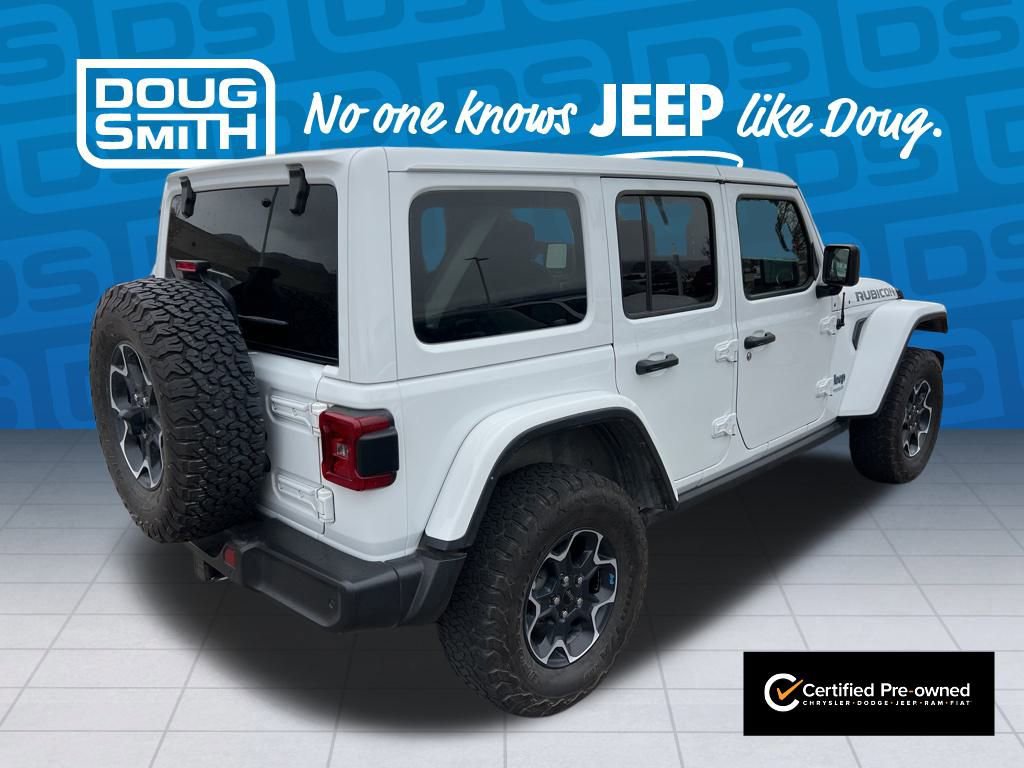 Certified 2022 Jeep Wrangler Unlimited Rubicon 4xe w/ Dual Top Group image 6