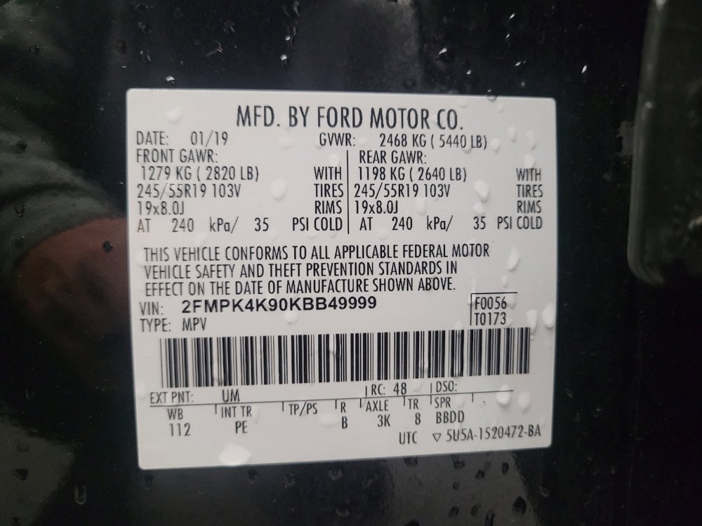 Used 2019 Ford Edge Titanium w/ Equipment Group 301A image 33