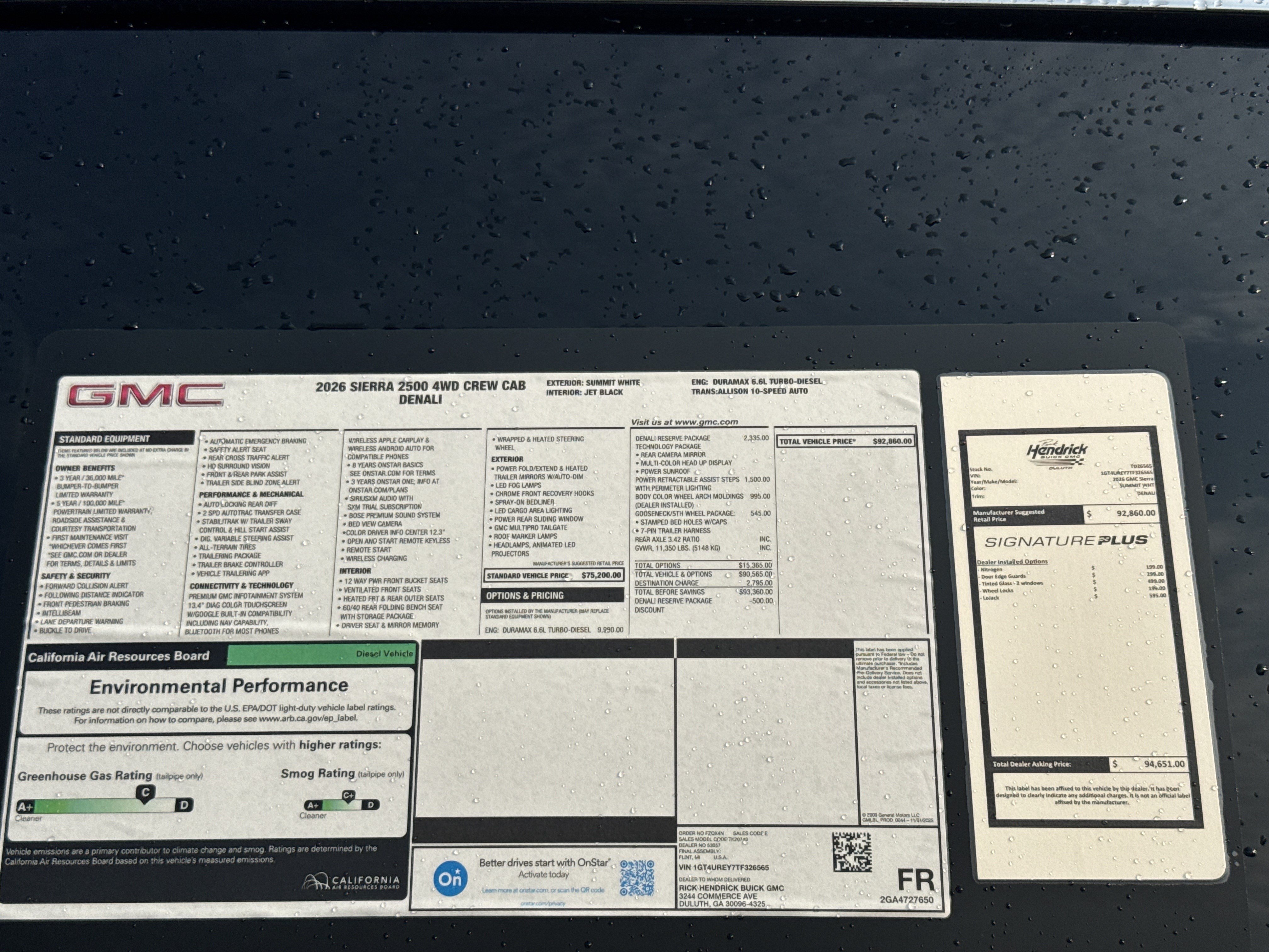 New 2026 GMC Sierra 2500 Denali w/ Denali Reserve Package AWD/4WD image 38