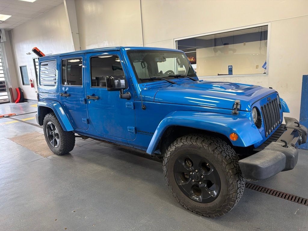 Used 2015 Jeep Wrangler Unlimited Sahara AWD/4WD image 1