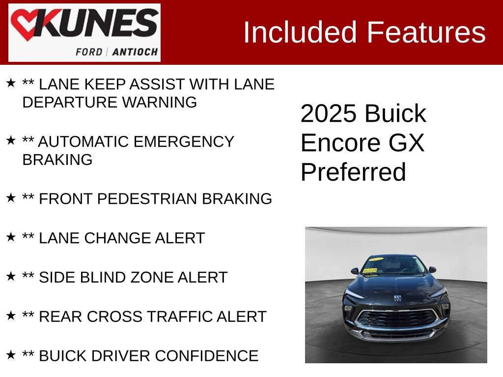 Used 2025 Buick Encore GX Preferred FWD image 4