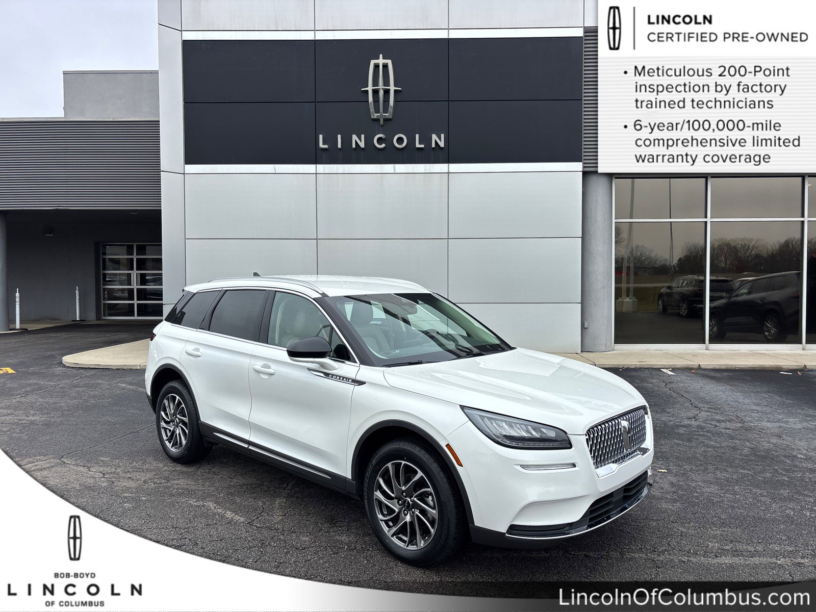 Certified 2022 Lincoln Corsair Standard