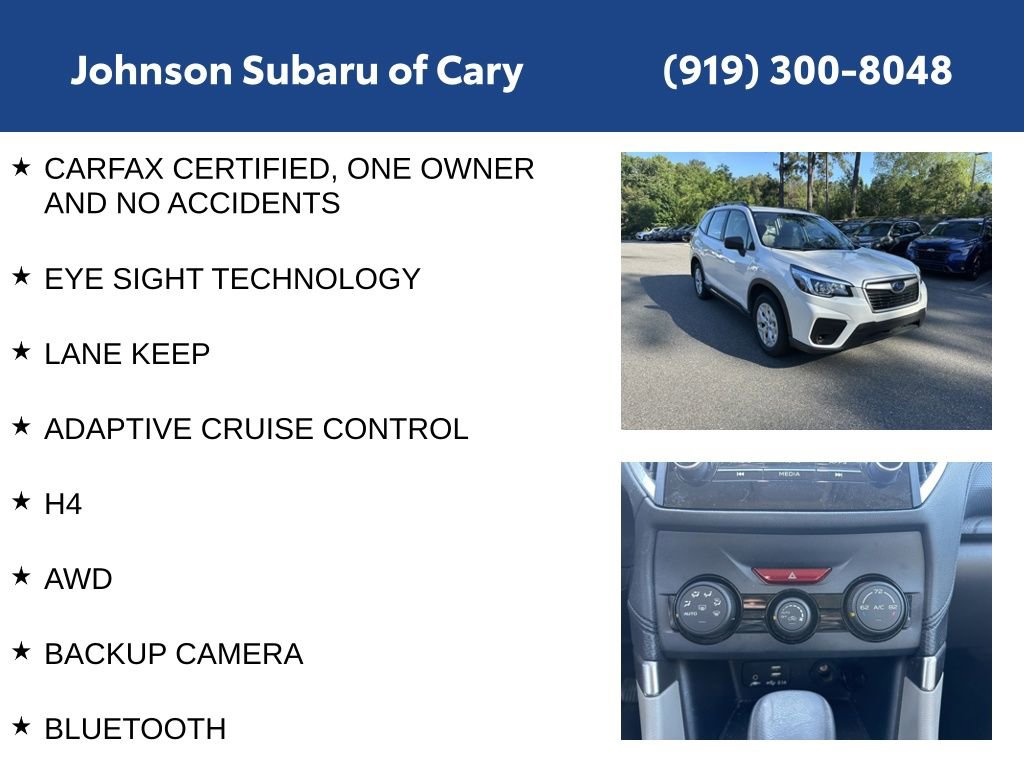 Used 2020 Subaru Forester w/ Alloy Wheel Package AWD/4WD image 6