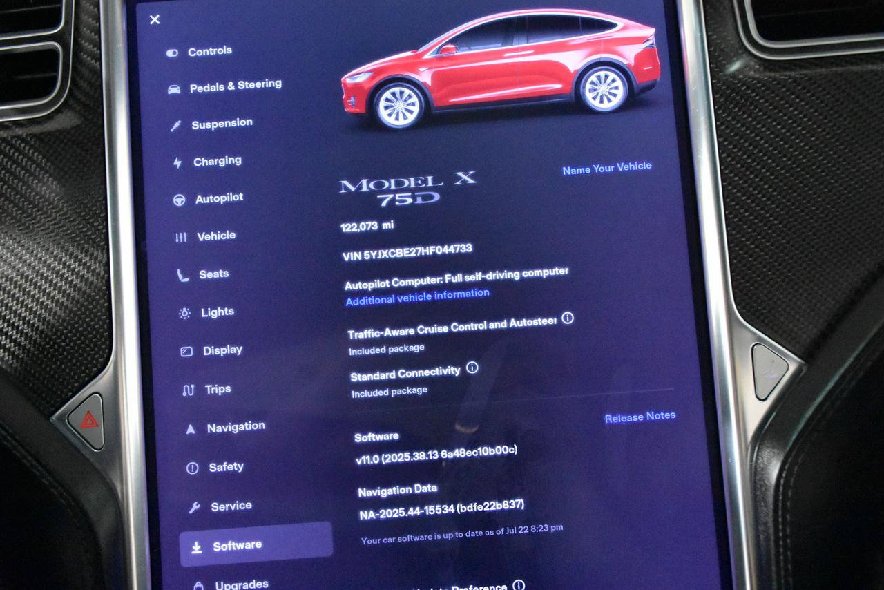 Used 2017 Tesla Model X 75D AWD/4WD image 14