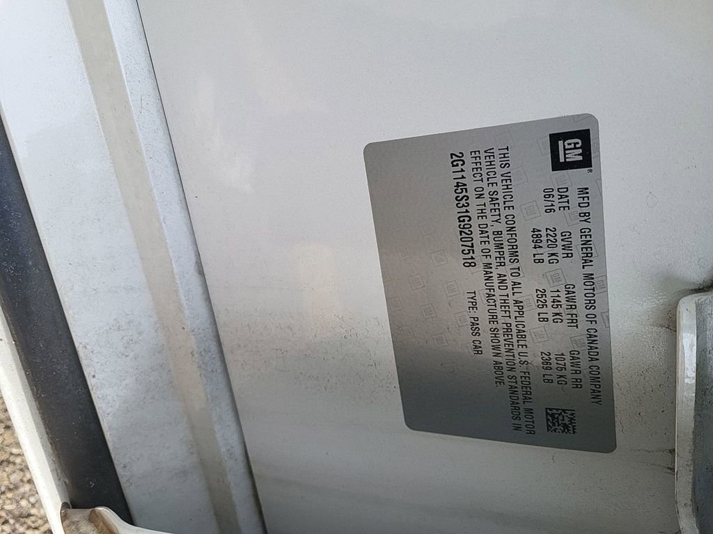 Used 2016 Chevrolet Impala LTZ w/ Enhanced Convenience Package image 19