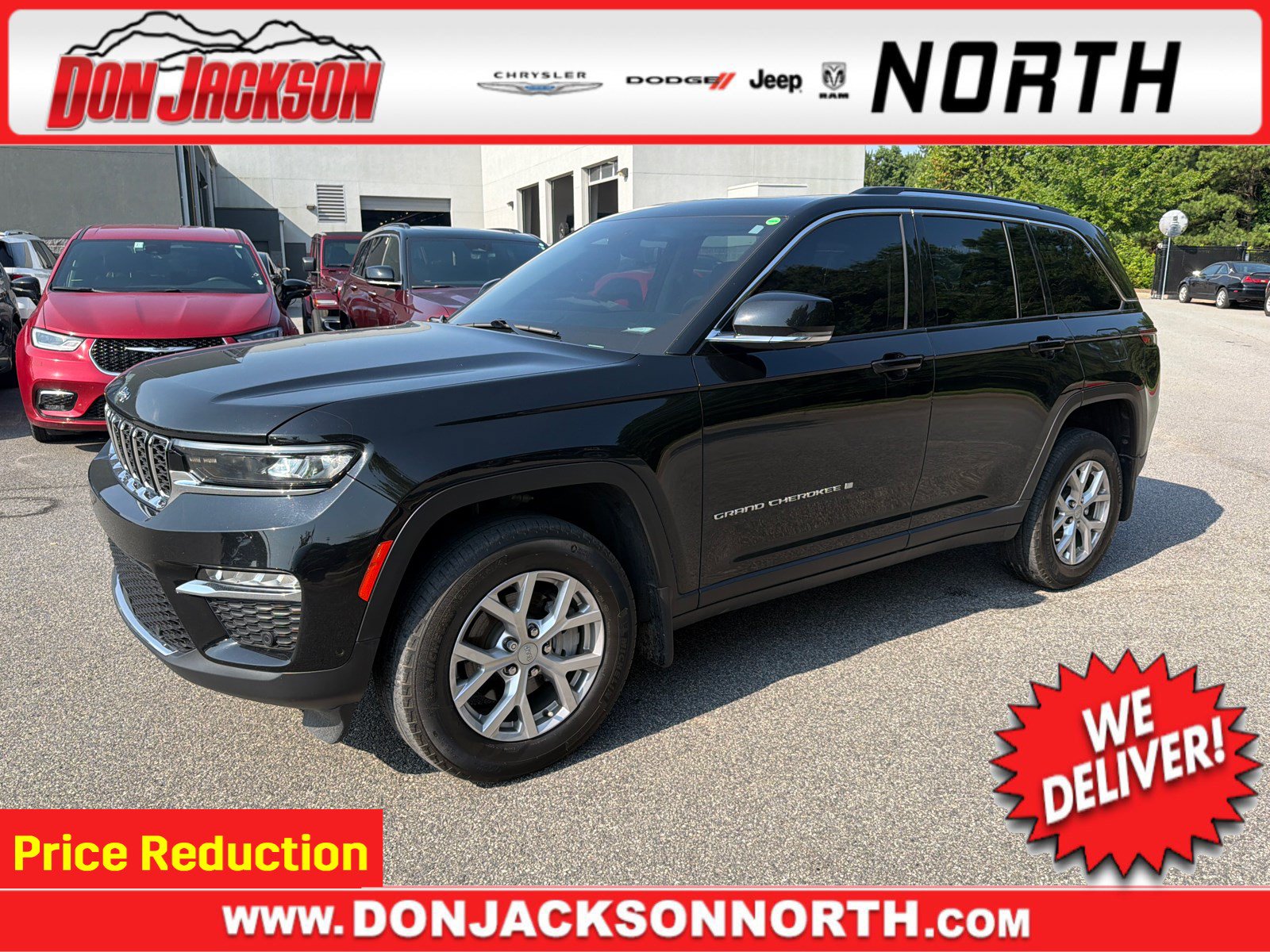 Used 2022 Jeep Grand Cherokee Limited w/ Luxury Tech Group II