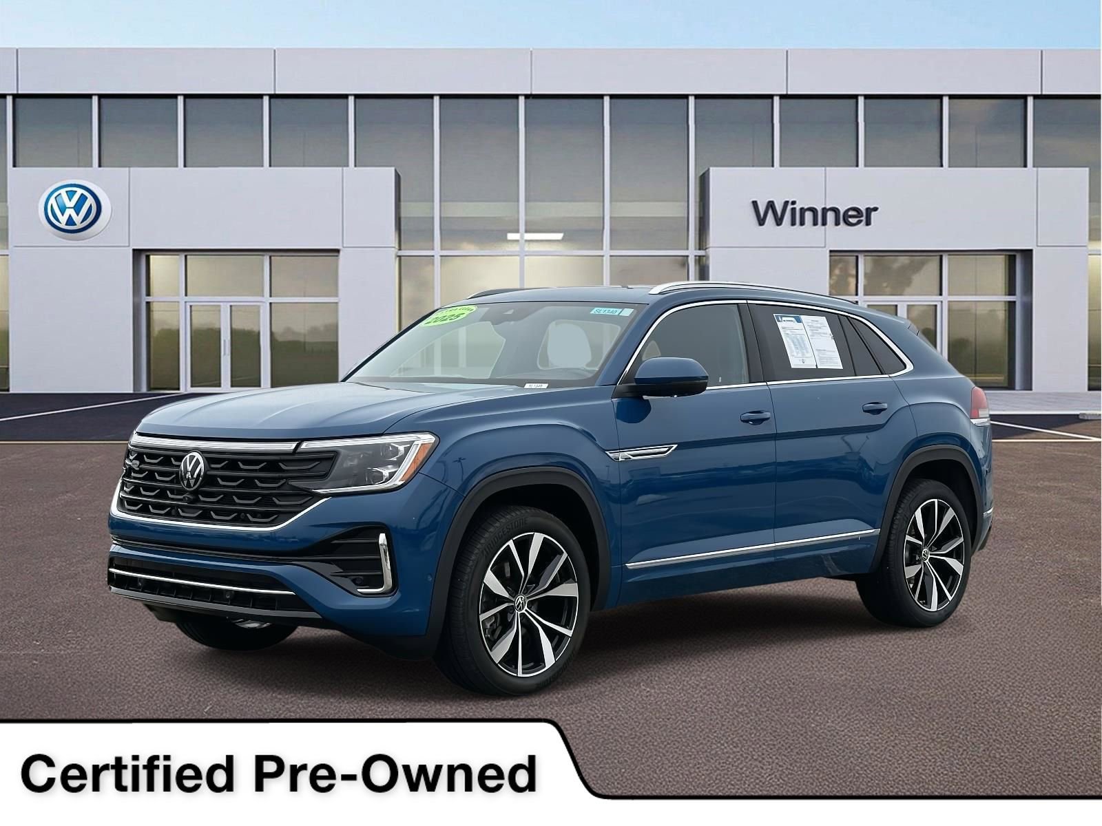 Certified 2025 Volkswagen Atlas Cross Sport SEL Premium R-Line image 1