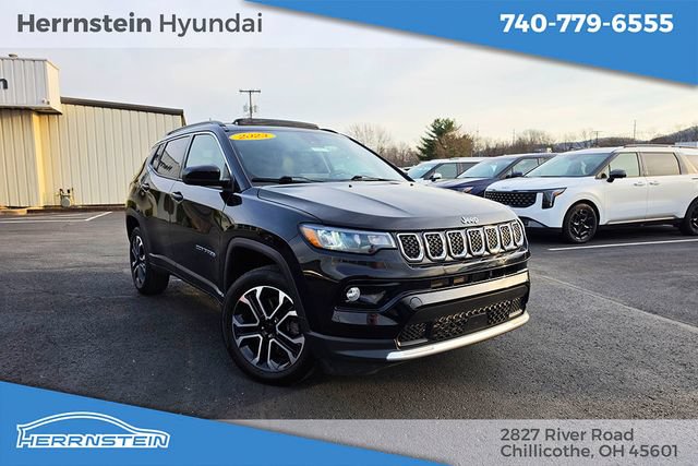 Used 2023 Jeep Compass Limited w/ Sun and Sound Group