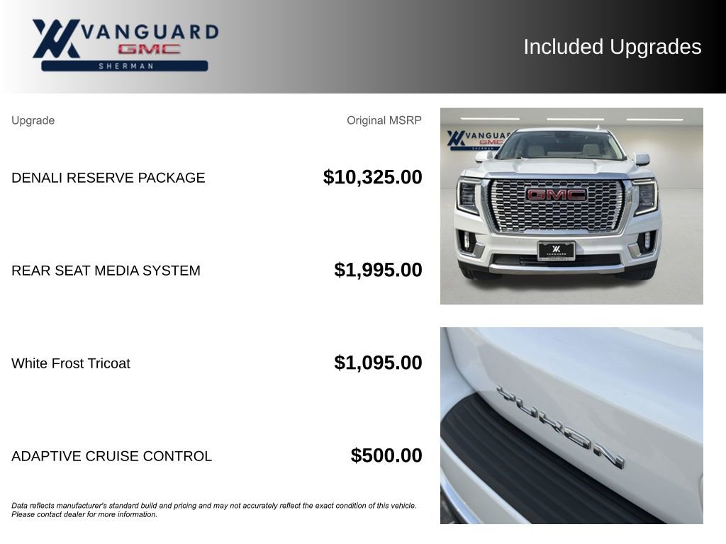 Used 2023 GMC Yukon XL Denali w/ Denali Reserve Package image 9