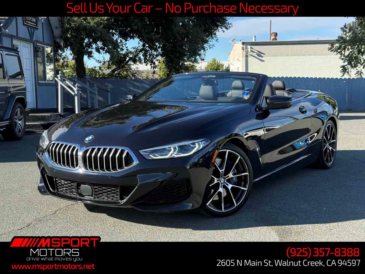 Used 2020 BMW 840i Convertible w/ M Sport Package RWD image 3