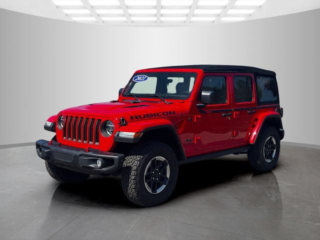 Used 2021 Jeep Wrangler Unlimited Rubicon w/ Steel Bumper Group AWD/4WD image 3