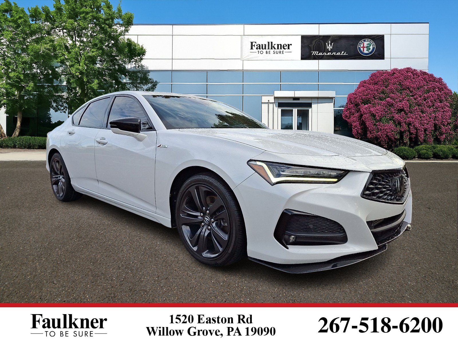 Used 2022 Acura TLX w/ A-SPEC Package FWD image 1