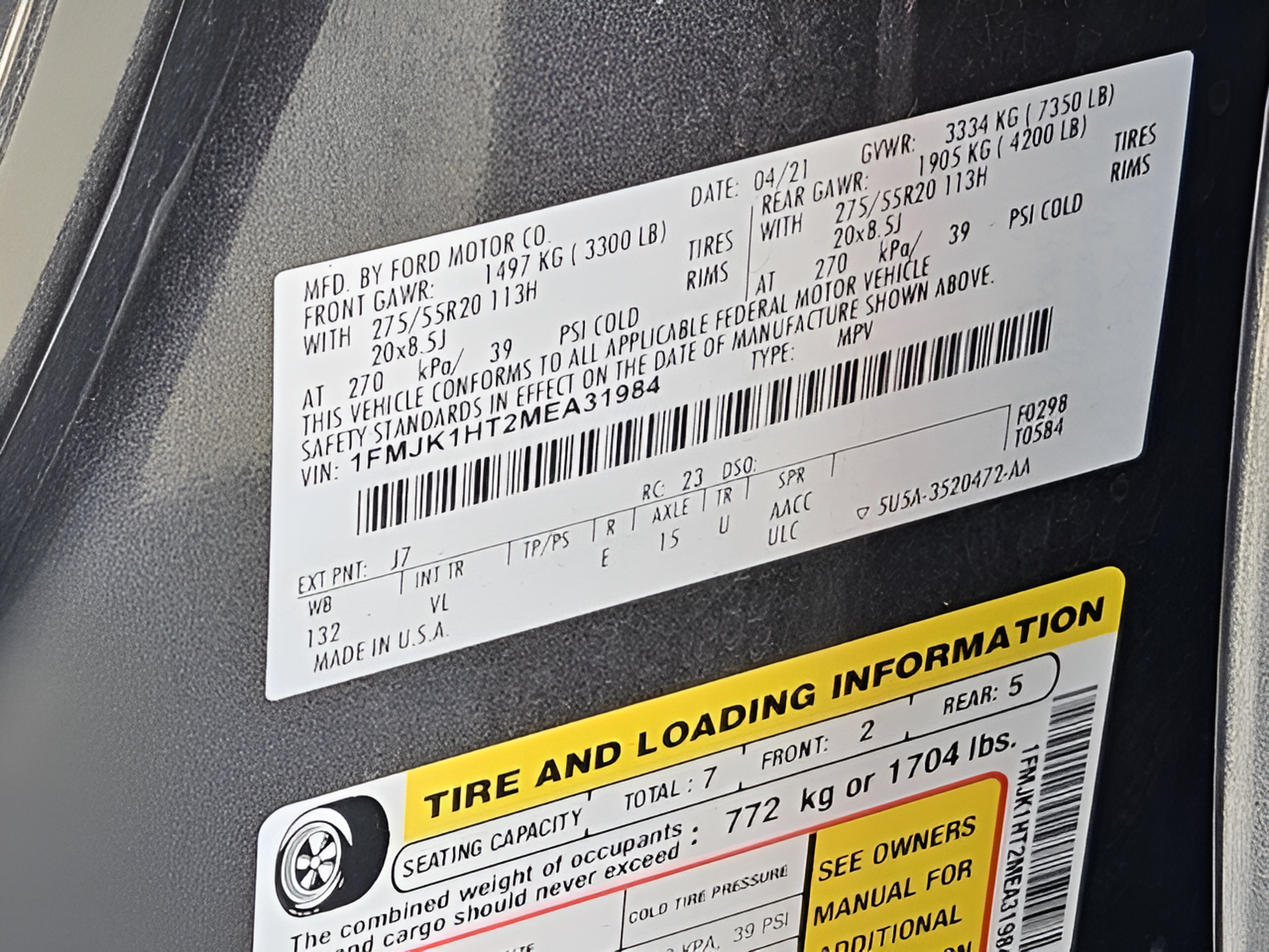 Used 2021 Ford Expedition Max XLT RWD image 28