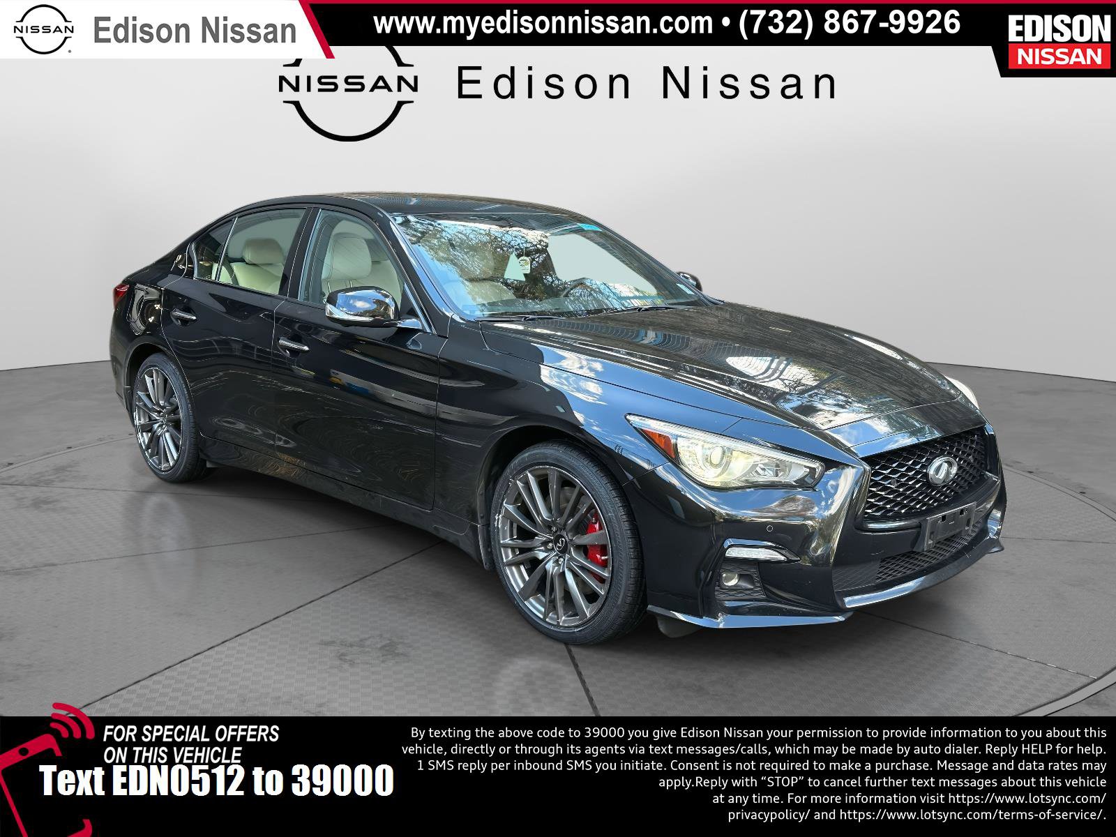 Used 2021 INFINITI Q50 Red Sport 400 w/ Proactive Package