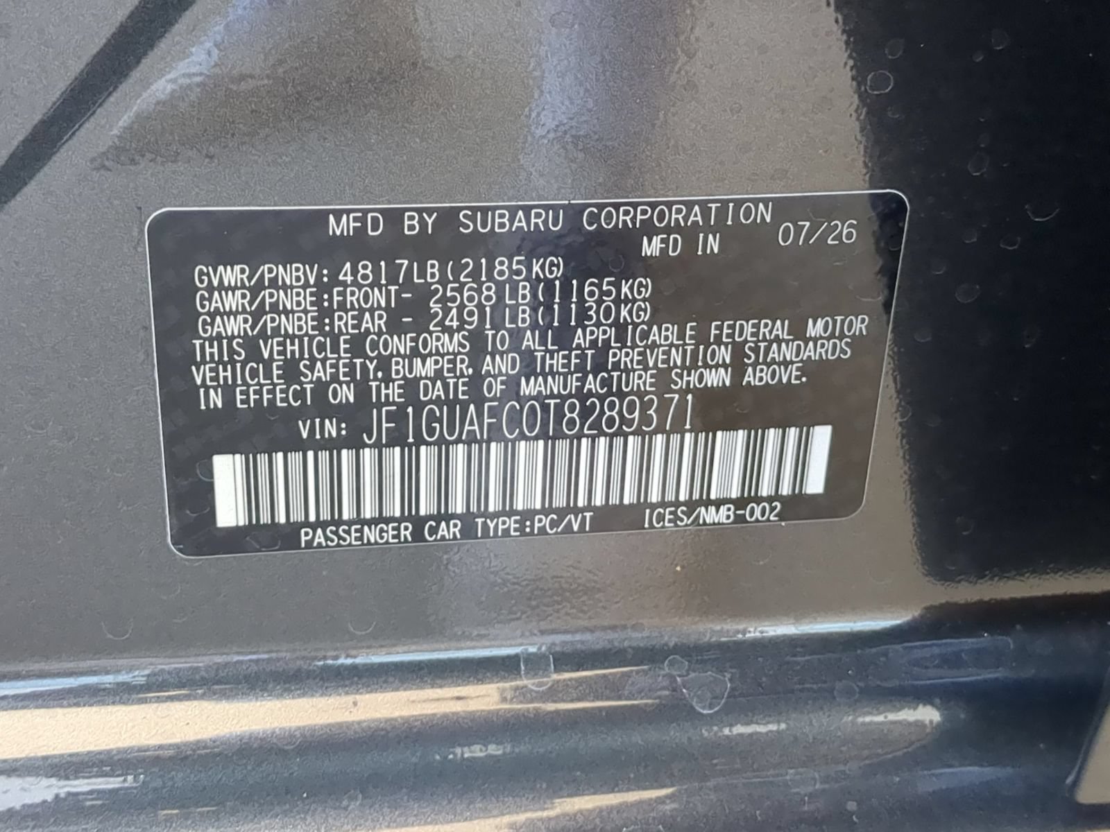 New 2026 Subaru Impreza 2.0i Sport AWD/4WD image 15