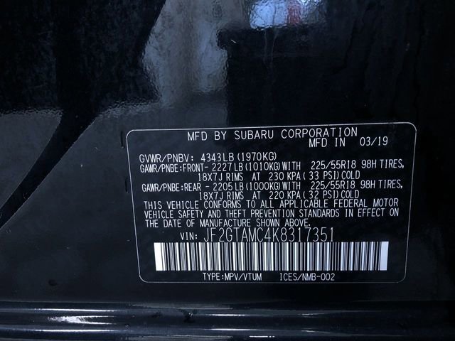 Used 2019 Subaru Crosstrek 2.0i Limited w/ Moonroof Package image 34