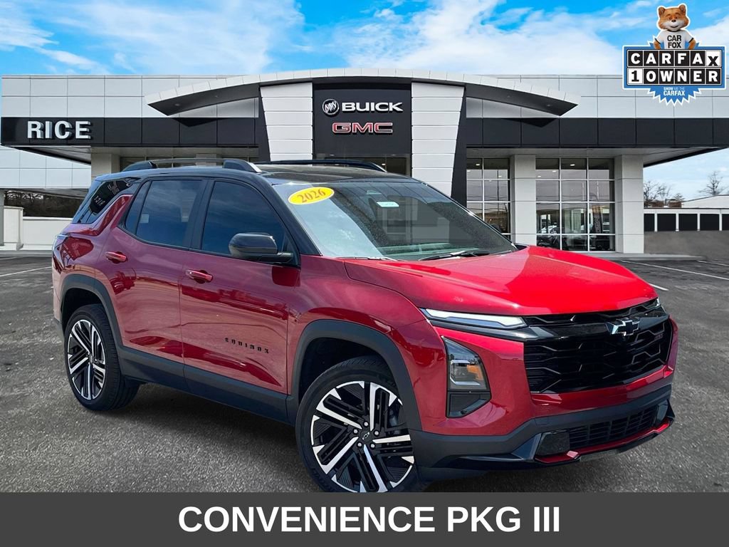 Certified 2026 Chevrolet Equinox RS w/ Convenience Package III