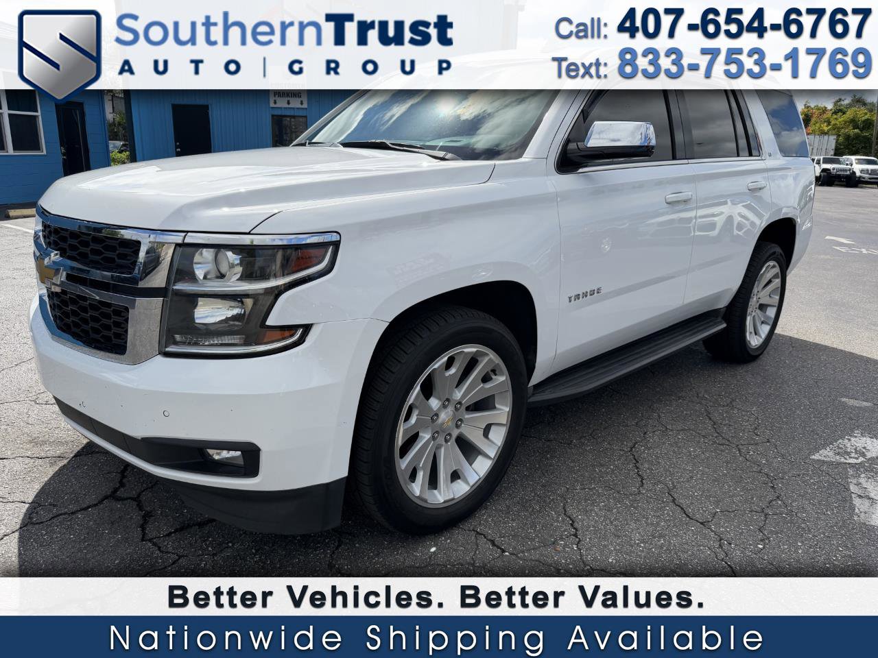 Used 2018 Chevrolet Tahoe LT w/ Luxury Package