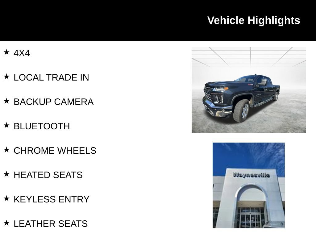 Used 2020 Chevrolet Silverado 2500 LTZ w/ LTZ Plus Package AWD/4WD image 3