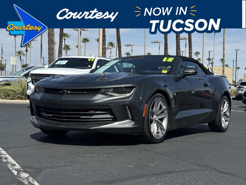 Used 2018 Chevrolet Camaro LT RWD image 1