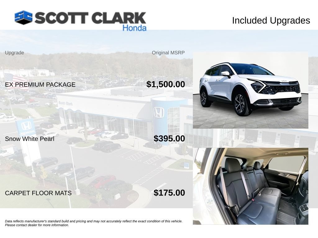 Used 2025 Kia Sportage EX w/ EX Premium Package AWD/4WD image 8