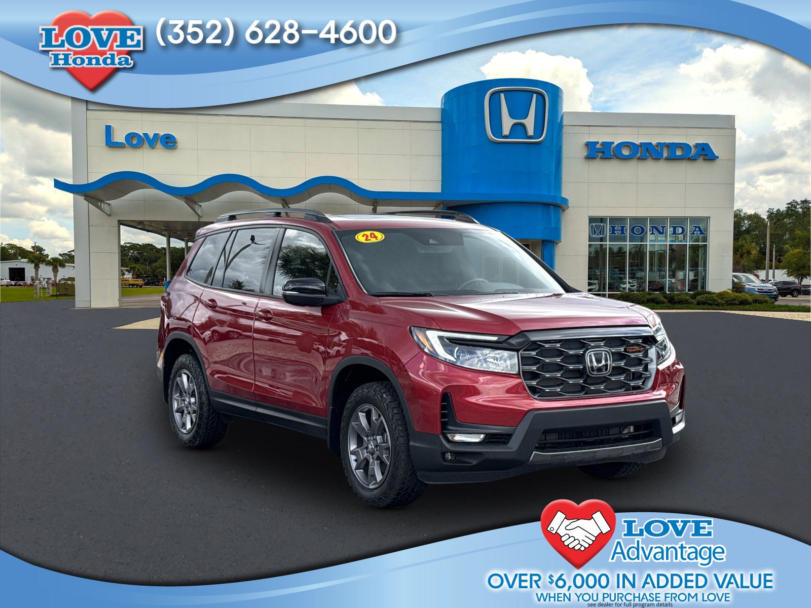Certified 2024 Honda Passport TrailSport