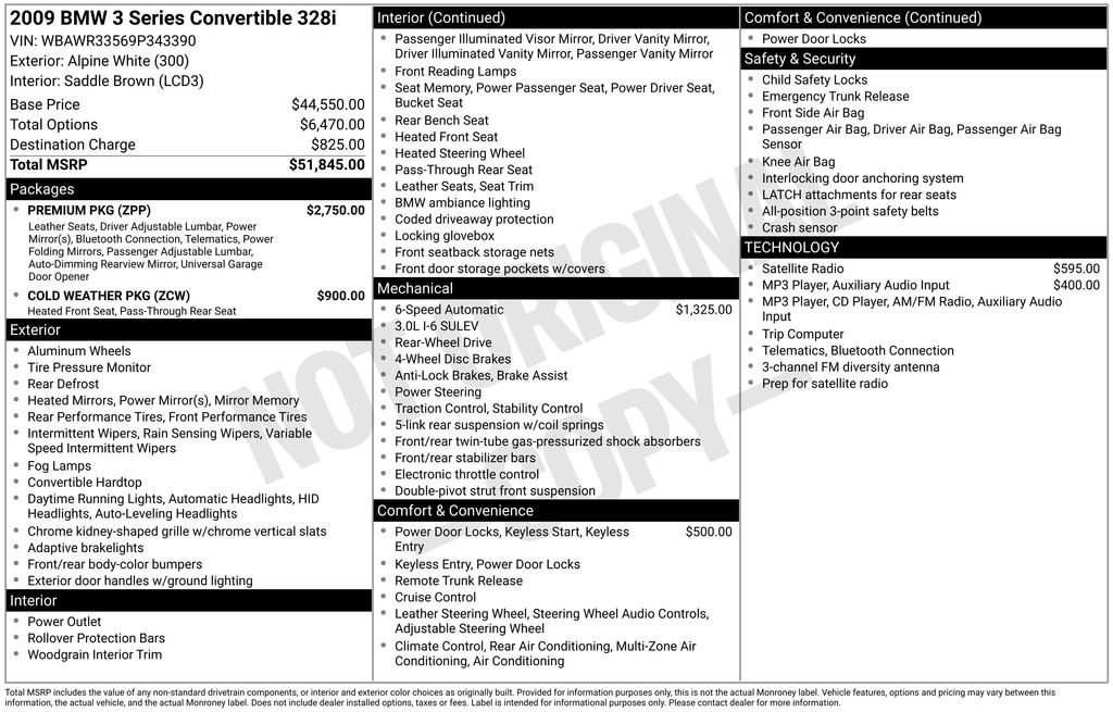 Used 2009 BMW 328i Convertible image 28